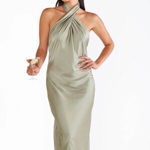 Jasmine Halter Maxi Dress